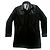 Cappotto The Kooples in cotone e pelle di agnello nero