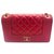 Chanel boy red Leather  ref.122468