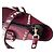 Borsa Valentino Rockstud in pelle bordeaux Bordò - vista 3