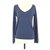 Berenice Sweater Navy blue Cotton  ref.122525