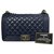 Boy Chanel Handbags Blue Leather  ref.122568