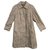 Burberry coat in Irisg Tweed Brown Wool  ref.122612