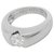 Platin "Fidelity" Chaumet Ring, Diamant 0,78 Karat.  ref.122646