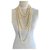 Chanel Long necklaces Eggshell  ref.122658