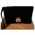 Louis Vuitton - Pochette - Sellier Dragonne Black Leather Cloth  ref.122779