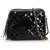Chanel Black Patent Leather Quilted Chain Camera Bag  ref.122919