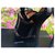 Givenchy Sandale mit Absatz und Absatz Schwarz Silber - Ansicht 6