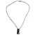 CHANEL lipstick pendant with adjustable cord Black Metal  ref.123156