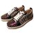 Christian Louboutin lace up spiked sneakers EU37  ref.123223
