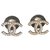 Nuovi orecchini Chanel D'oro Metallo  ref.123230