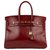 Superbe Hermès Birkin 35 en cuir Box Bordeaux, accastillage doré en très bon état!  ref.123233