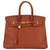 Hermès Beautiful Hermes Birkin 35 leather Togo cognac, gold plated jewelery in very good condition!  ref.123267