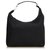 Gucci Schwarze Hobo-Tasche aus Nylon Leder Tuch  ref.123349