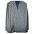 Autre Marque ZILLI PARIS  DOUBLE BREASTED JACKET BLAZER Grey Silk Cashmere  ref.123361
