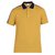 GUCCI cotton-blend piqué shirt with logo sleeves SIZE L new Mustard  ref.123365