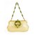 Gucci Tom Ford couro de ouro esmalte verde cobra bolsa S / S 2004 alça de bambu Dourado  ref.123436