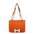 Hermès HERMES Constance Cartable 29 Hardware de piel de paladio de Chevre naranja Mysore Cuero  ref.123453