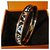 Bracelet Hermès en Plaqué Or 18 carats et Émail coloris Léopard Imprimé léopard  ref.123574