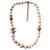 Schöne CHANEL Halskette mit 35 Weiße Perlen  ref.123618