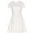 Miu Miu A-Line Dress Cream Viscose Elastane Polyamide  ref.123633