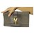 Yves Saint Laurent Chyc Cinza antracite Couro  ref.123668