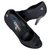 Chanel Black leather and tweed heels EU39 Cloth  ref.123738