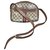 Sac bandoulière à rayures web Ophidia avec monogramme Gucci Cuir Chataigne  ref.123744