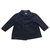 Burberry chaquetón Azul oscuro Algodón  ref.123907