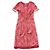 Sonia Rykiel Spitzenkleid Rosa kurze Ärmel Pink - Ansicht 2