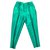 Burberry Pants, leggings Dark green Silk  ref.123925