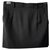 Saint Laurent Mini falda negra 100% laine Negro Lana  ref.123933