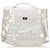 Kelly Sac à main Hermès en vinyle blanc avec vinyle Plastique  ref.123994