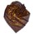 Chanel bufanda de seda estampada marrón Castaño Multicolor Marrón oscuro Paño  ref.124139