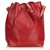 Louis Vuitton Red Epi Noe Rot Leder  ref.124176