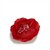 Broche de camélia Chanel vermelho tecido Pano  ref.124181
