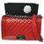 Chanel Boy Red Leather  ref.124287