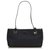 Gucci Black Satin Shoulder Bag Leather Cloth  ref.124385