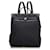 Hermès Hermes Black Canvas Herbag Backpack Leather Cloth Cloth  ref.124401