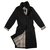 Burberry Manteaux, Vêtements d'extérieur Polyester Noir  ref.124524