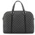 Louis Vuitton Black Damier Graphite Jorn Cuir Toile Noir Gris  ref.124567