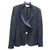 Christian Dior Vestes Laine Bleu foncé  ref.124684