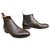 Gucci boots p 37 Dark brown Leather  ref.124696