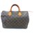Louis Vuitton Speedy 35 Monogram Brown Leather  ref.124700