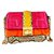 MCM Shoulder bag Pink Multiple colors Orange Exotic leather  ref.124712