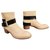 Chloé buckle boots in mint condition, just tried Beige Leather  ref.124717