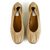 LANVIN Beige snake skin elasticated trim ballet shoes flats ballerina size 38 Exotic leather  ref.124804