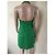 Vestido Zara de algodón verde - vista 3