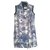 Diesel robe courte sans manche Polyester Blanc Violet Bleu clair  ref.124894