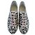 Sneakers piattaforma ANNIEL Beige Crudo Stampa leopardo Taupe