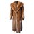 Autre Marque ZIBELINE Manteaux, Outerwear Light brown Fur  ref.124899